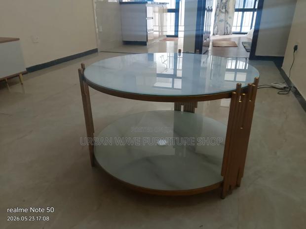 Top Glass Round Coffee Tables