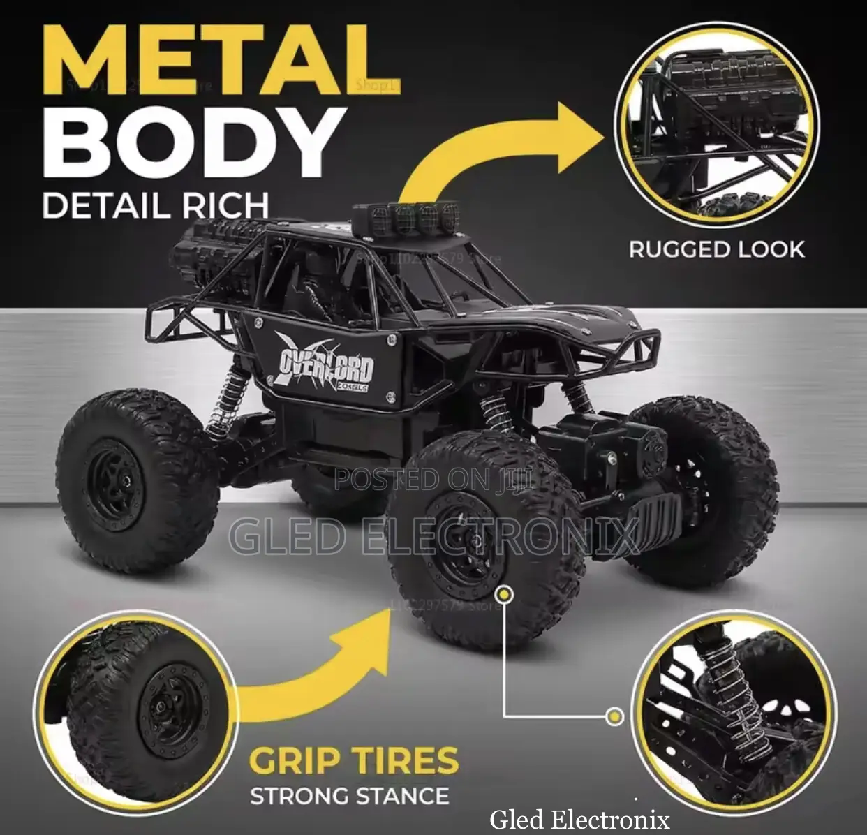 Rock Crawler 4x4 Rc Monster Truck