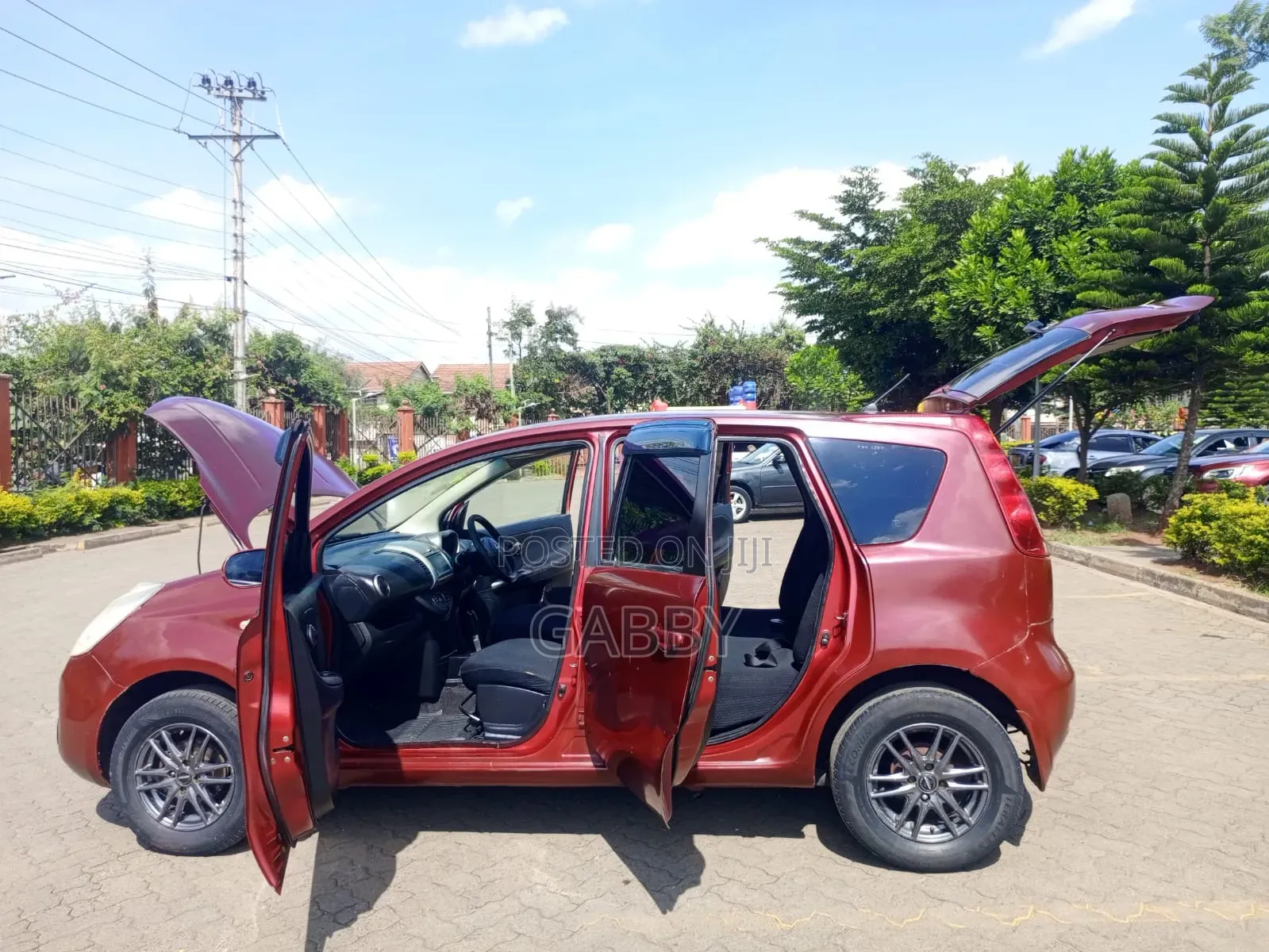 Nissan Note 2006 Maroon