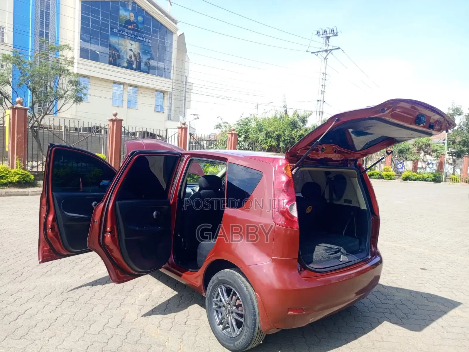Nissan Note 2006 Maroon