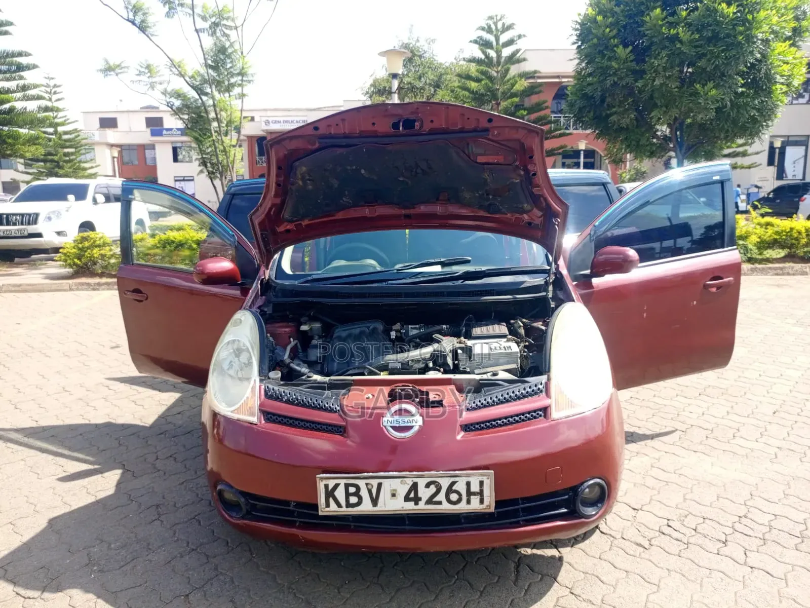 Nissan Note 2006 Maroon