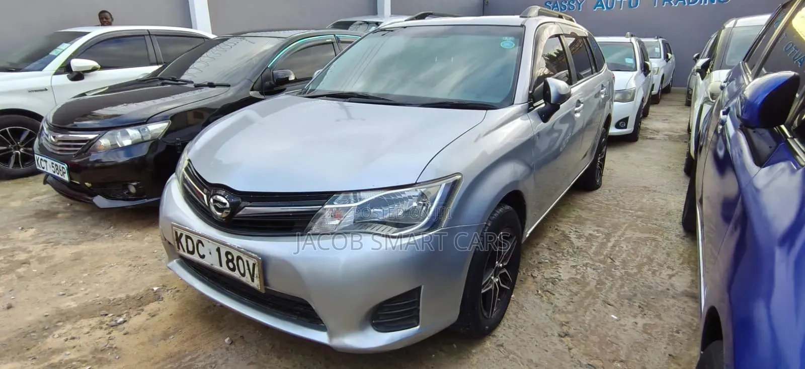 Toyota Corolla Fielder 2014 Silver