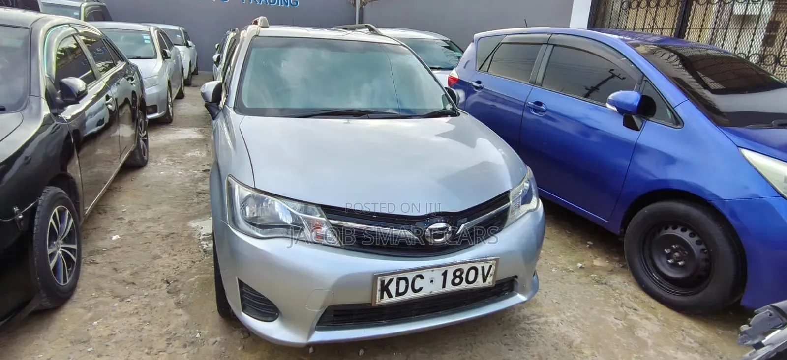 Toyota Corolla Fielder 2014 Silver
