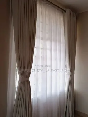 Blue Modern Environmental Curtains and Sheers