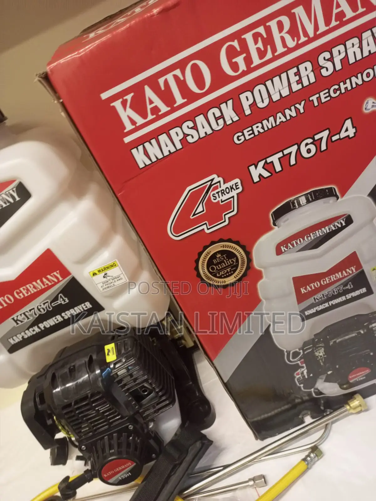 Kato Germany 25l 4-Stroke Petrol Engine Knapsack Sprayer