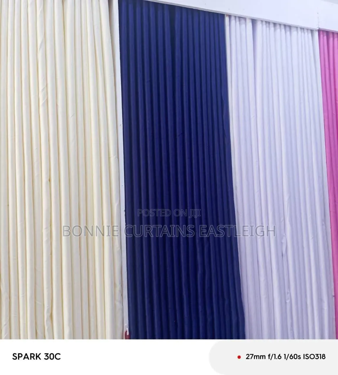 Soft Modern Curtains With Rings