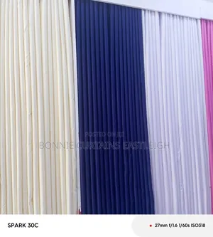 Soft Modern Curtains With Rings