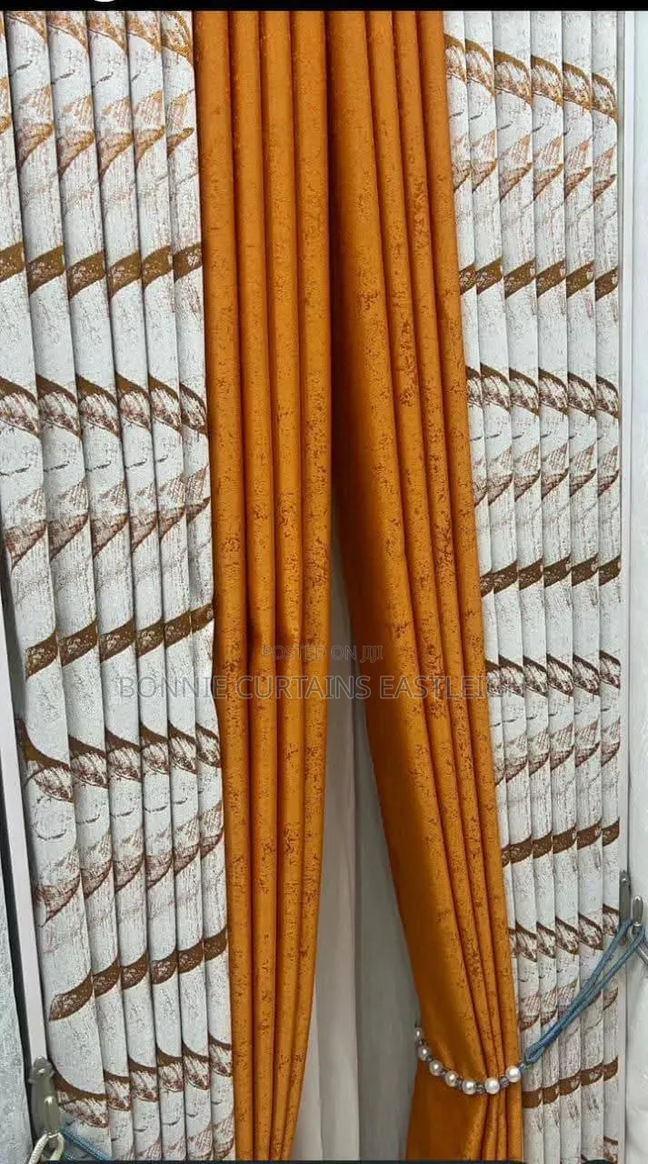 Soft Modern Curtains With Rings