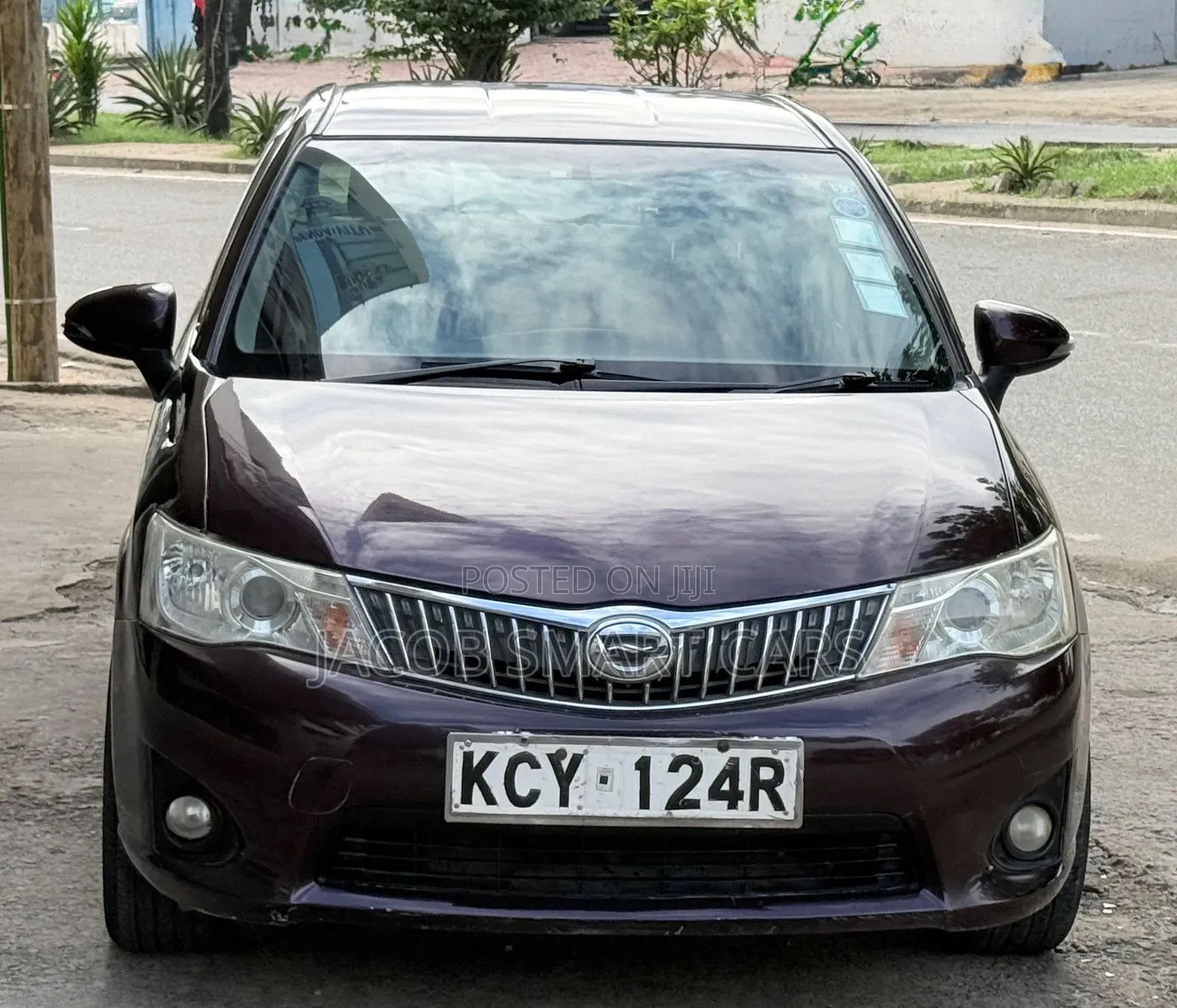 Toyota Axio 2012 Maroon