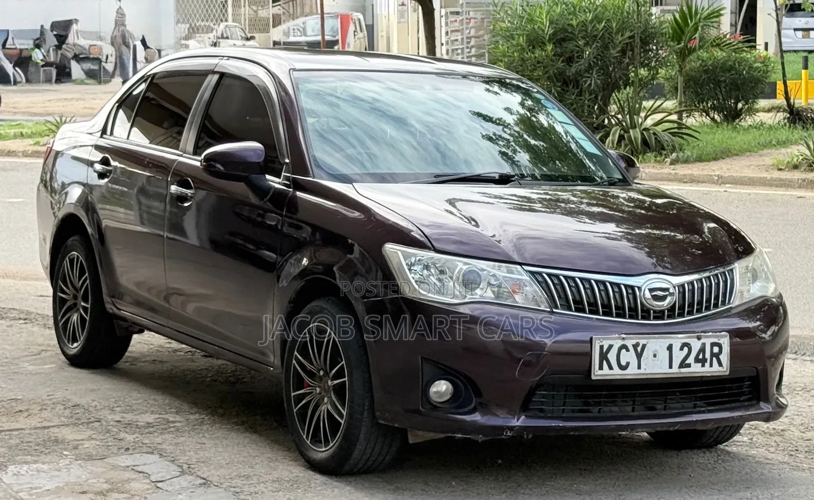 Toyota Axio 2012 Maroon
