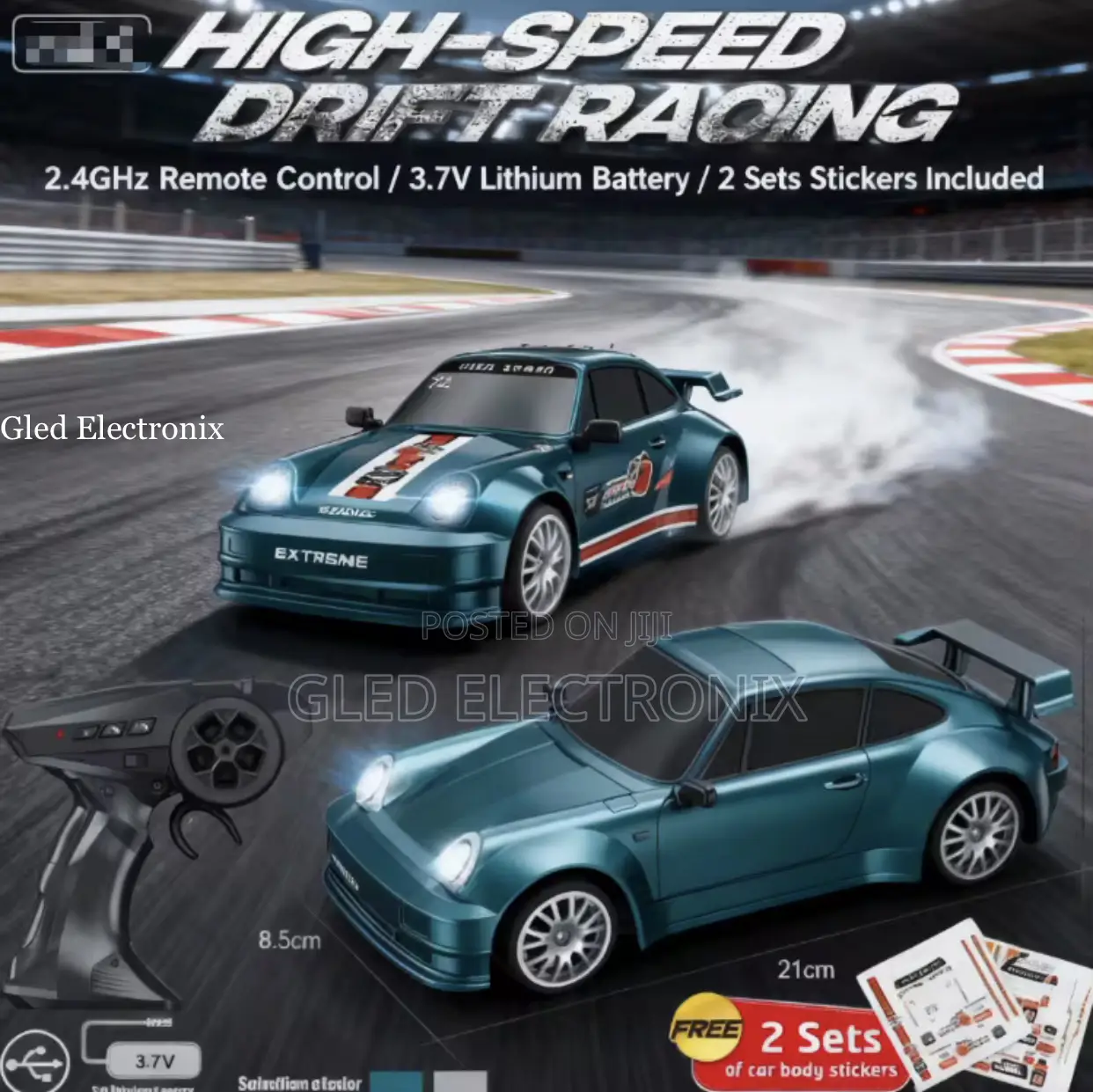 Porsche 911 Gt3 Style Rc Drift Car