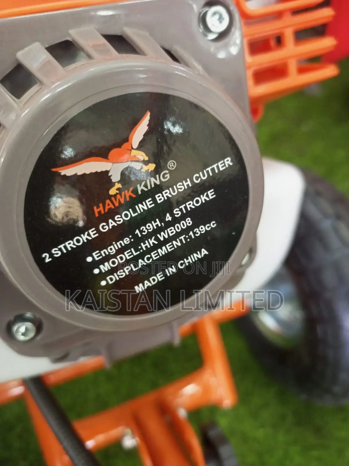 Hawk King Wheeled Petrol Grass Cutter Brush Cutter - 4-stroke 139cc
