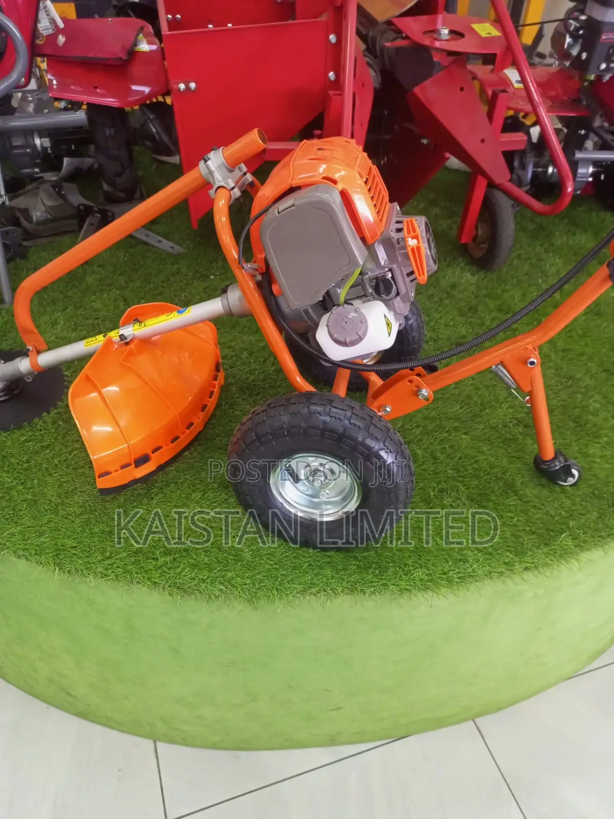Hawk King Wheeled Petrol Grass Cutter Brush Cutter - 4-stroke 139cc