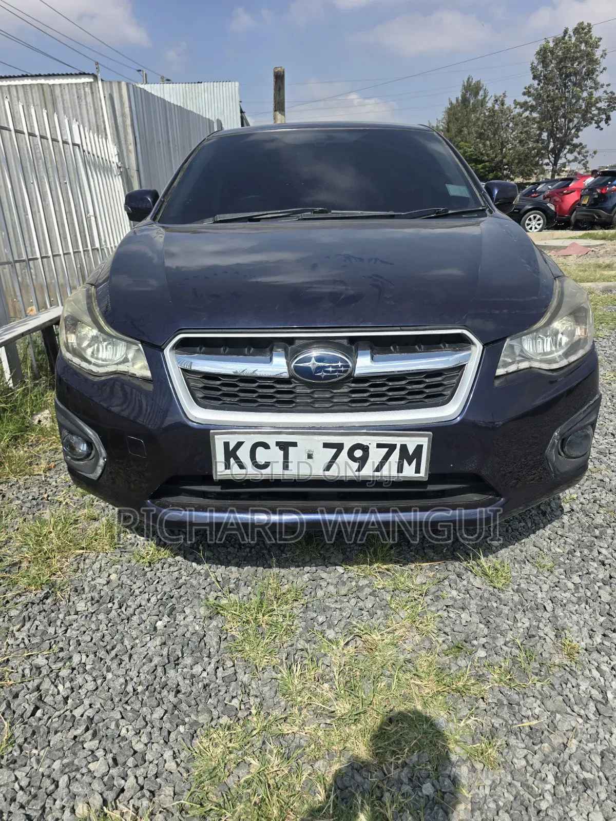 Subaru Impreza 2012 Blue