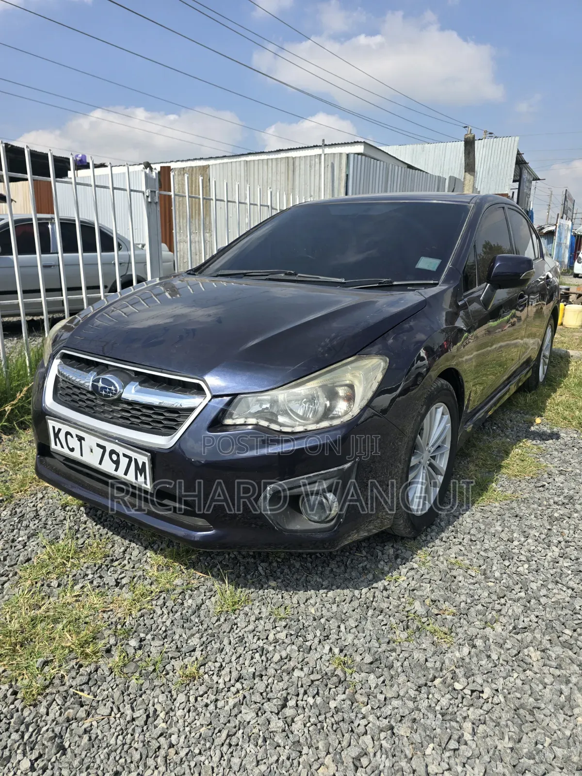 Subaru Impreza 2012 Blue