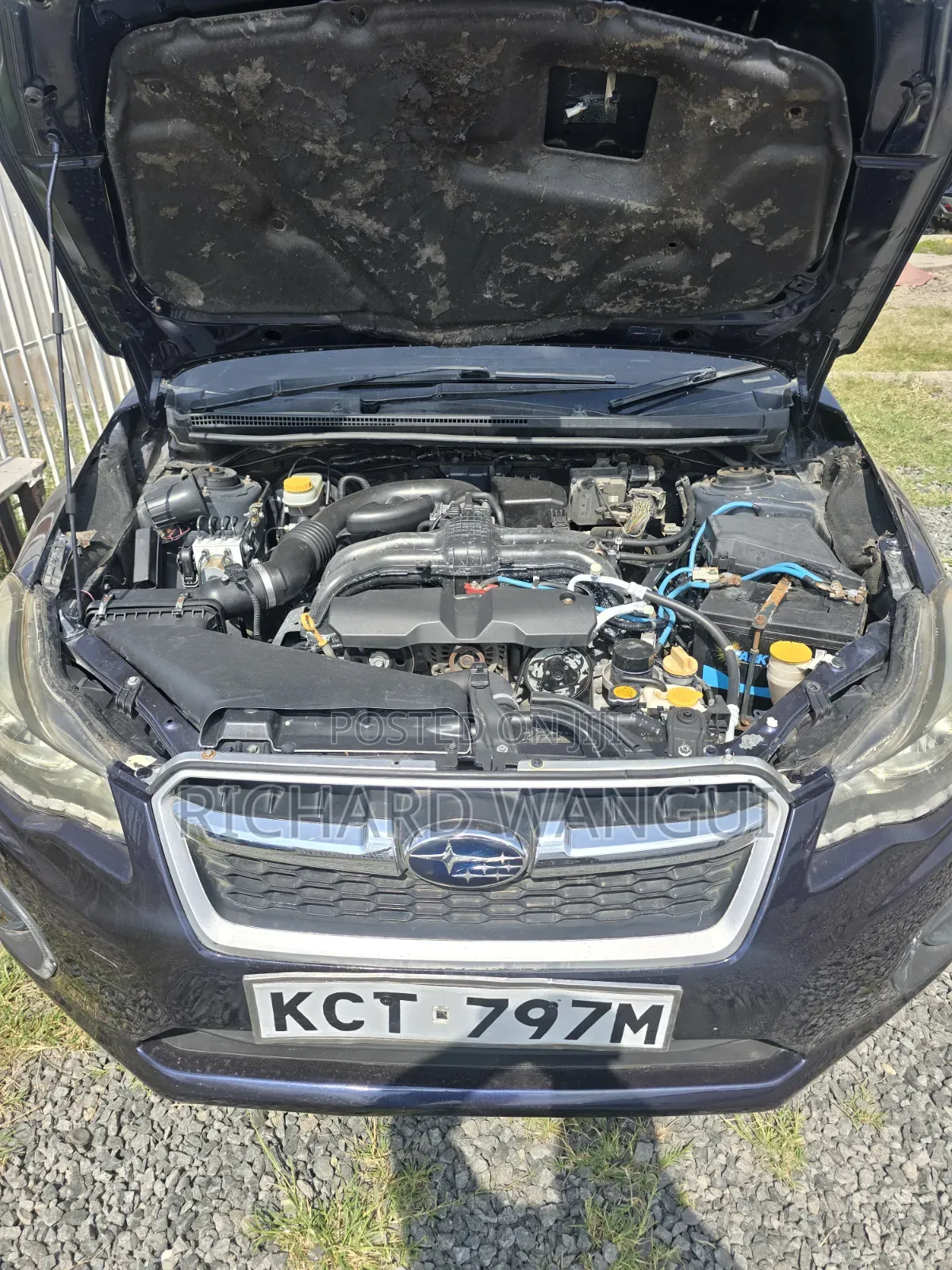 Subaru Impreza 2012 Blue