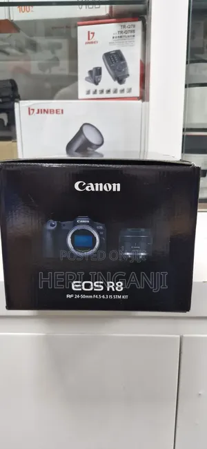 Canon Eos R8 Camera With 24-50mm