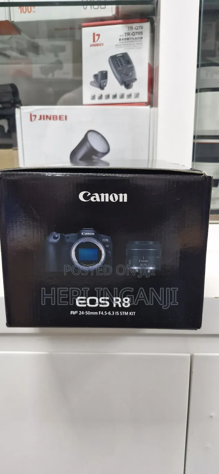 Canon Eos R8 Camera With 24-50mm