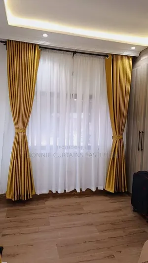 Yellow Modern Curtains for Living Rooms