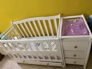 Baby Cot With a Changing Station