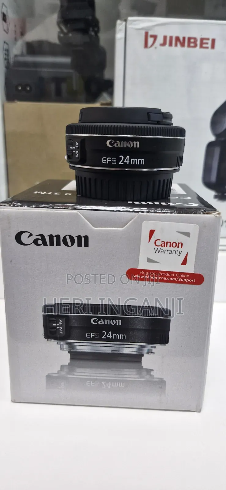 Canon Efs-24mm Camera Lens