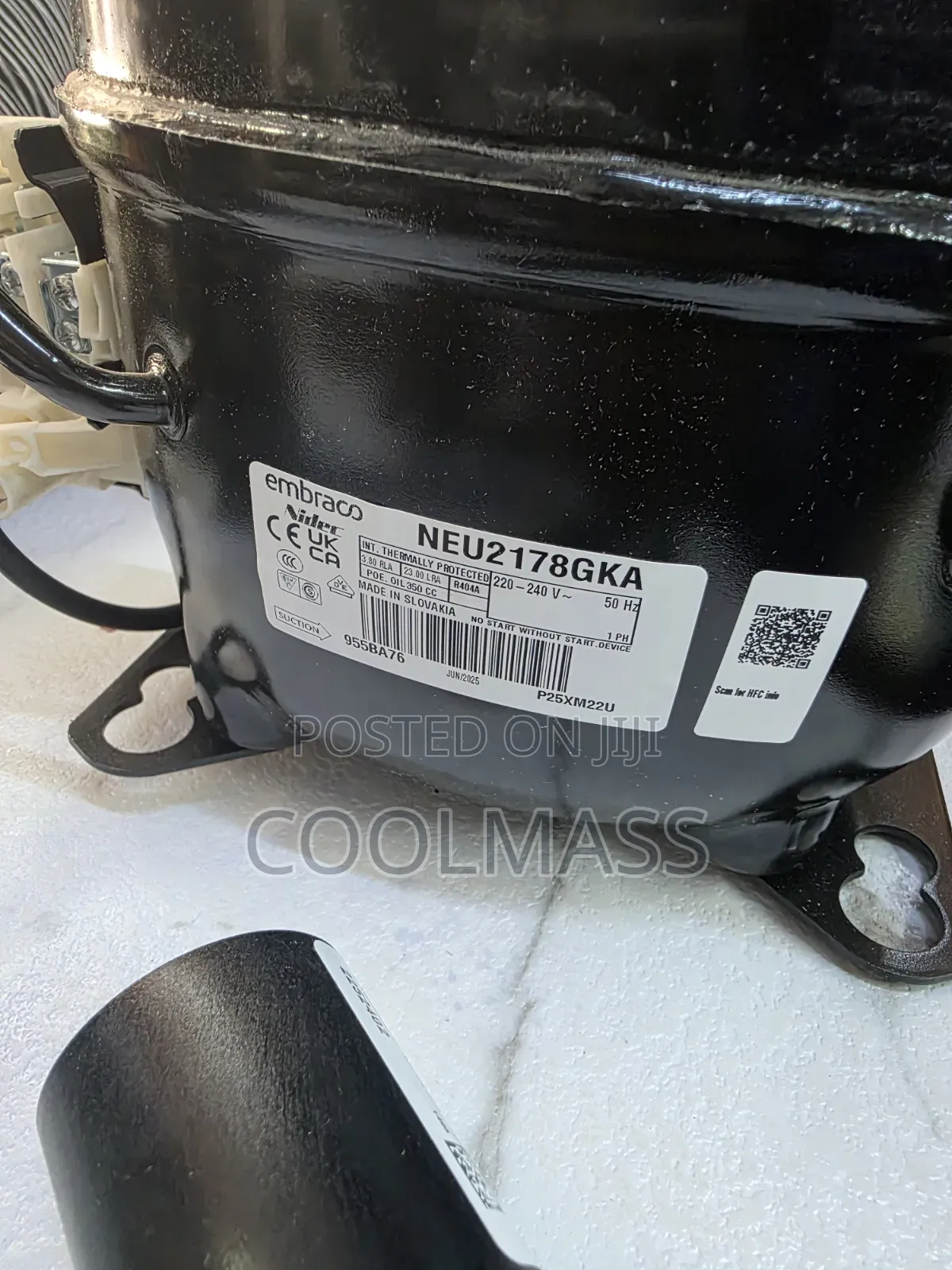 Chiller / Freezer Compressor 1hp R404a In Nairobi Kenya