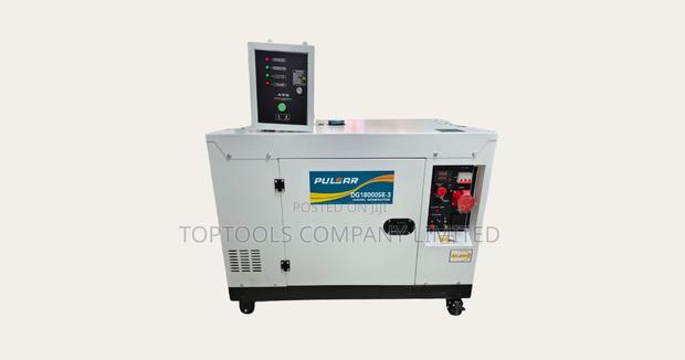 Diesel Silent Generator 22kva Dg18000se-3 (Dual Phase) Pulsar With Ats