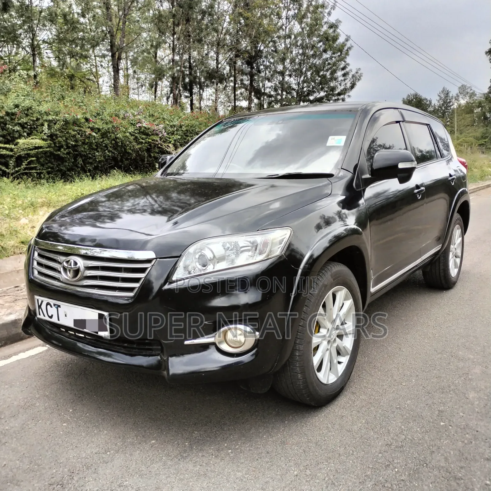 Toyota Vanguard 2011 Black