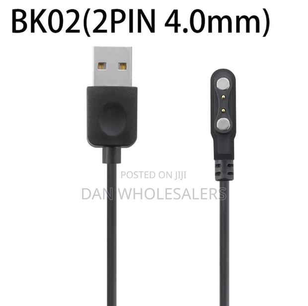 Magnetic Smart Watch *Bk02* Charging Cable