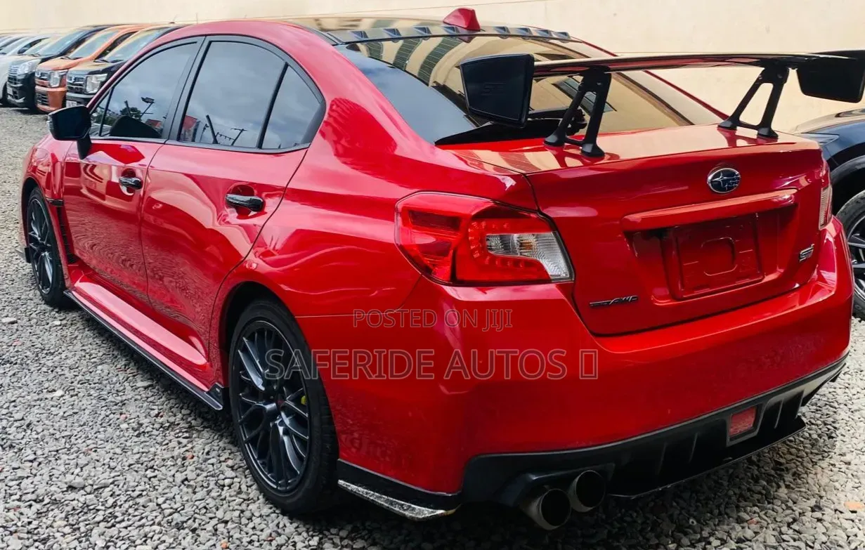Subaru WRX STI 2019 Red