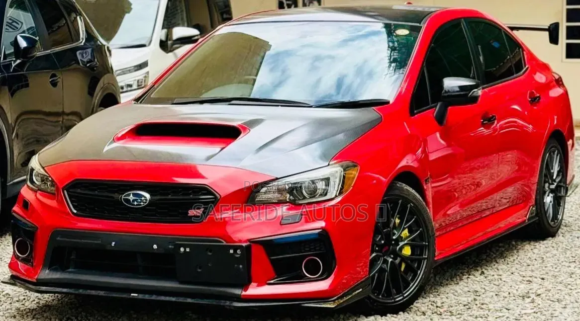 Subaru WRX STI 2019 Red