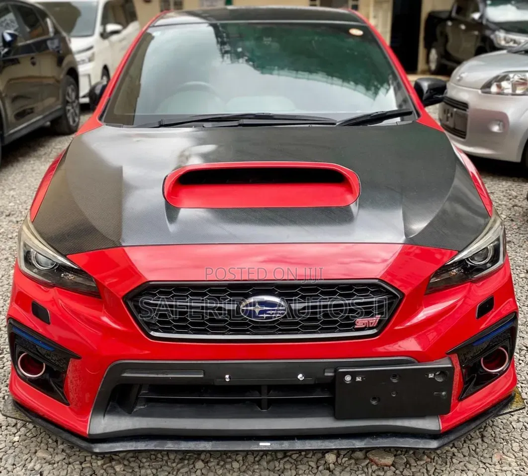 Subaru WRX STI 2019 Red