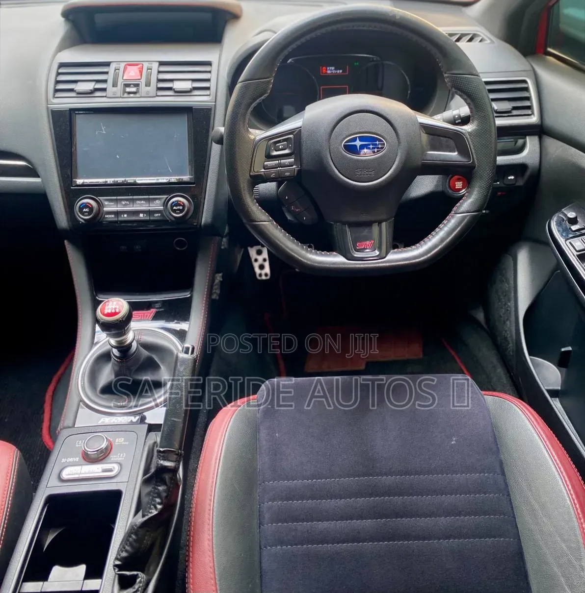 Subaru WRX STI 2019 Red