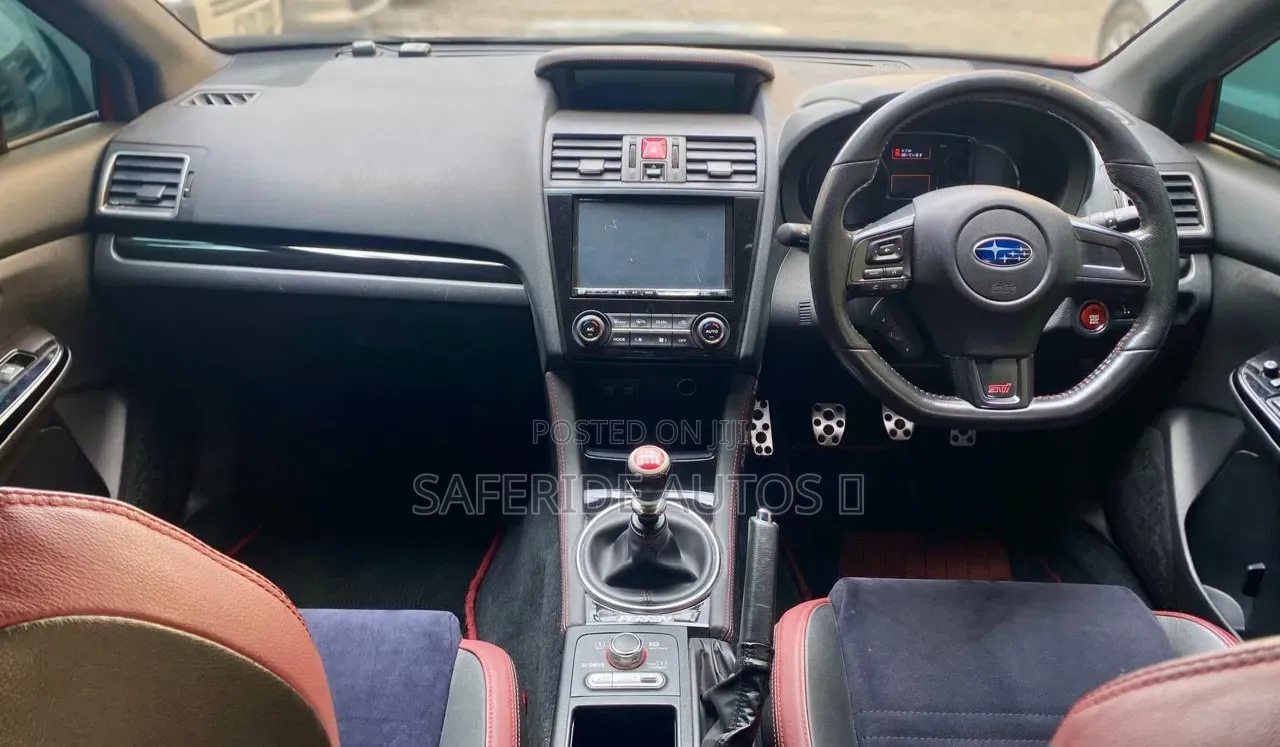 Subaru WRX STI 2019 Red