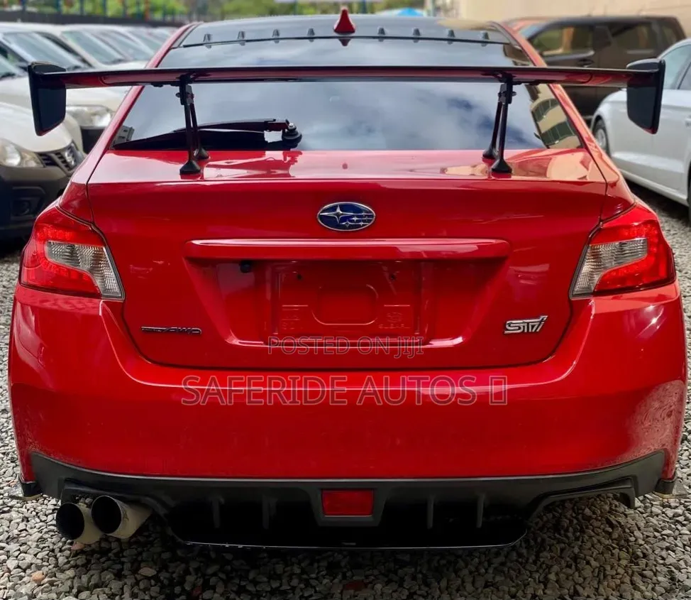 Subaru WRX STI 2019 Red