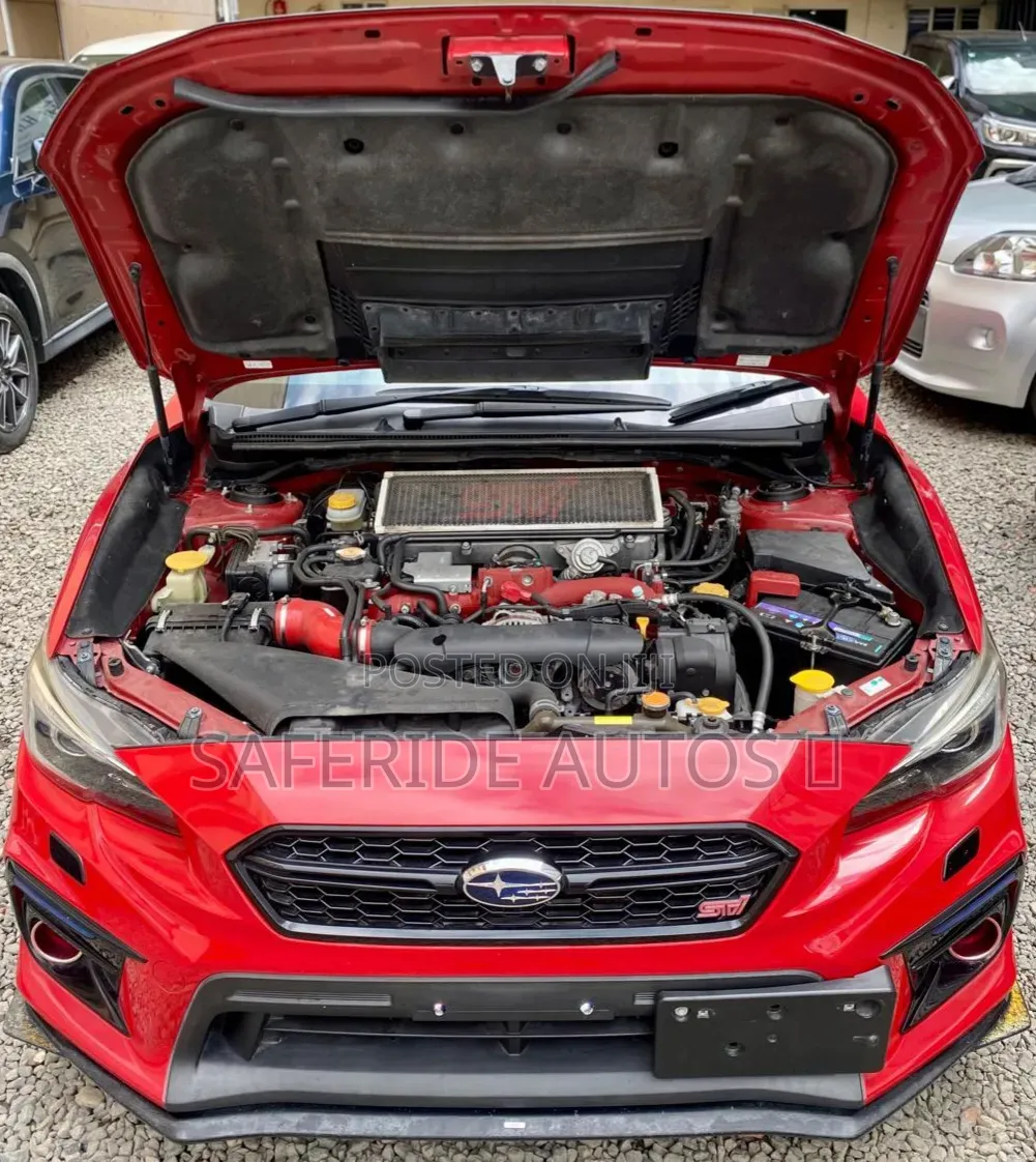 Subaru WRX STI 2019 Red