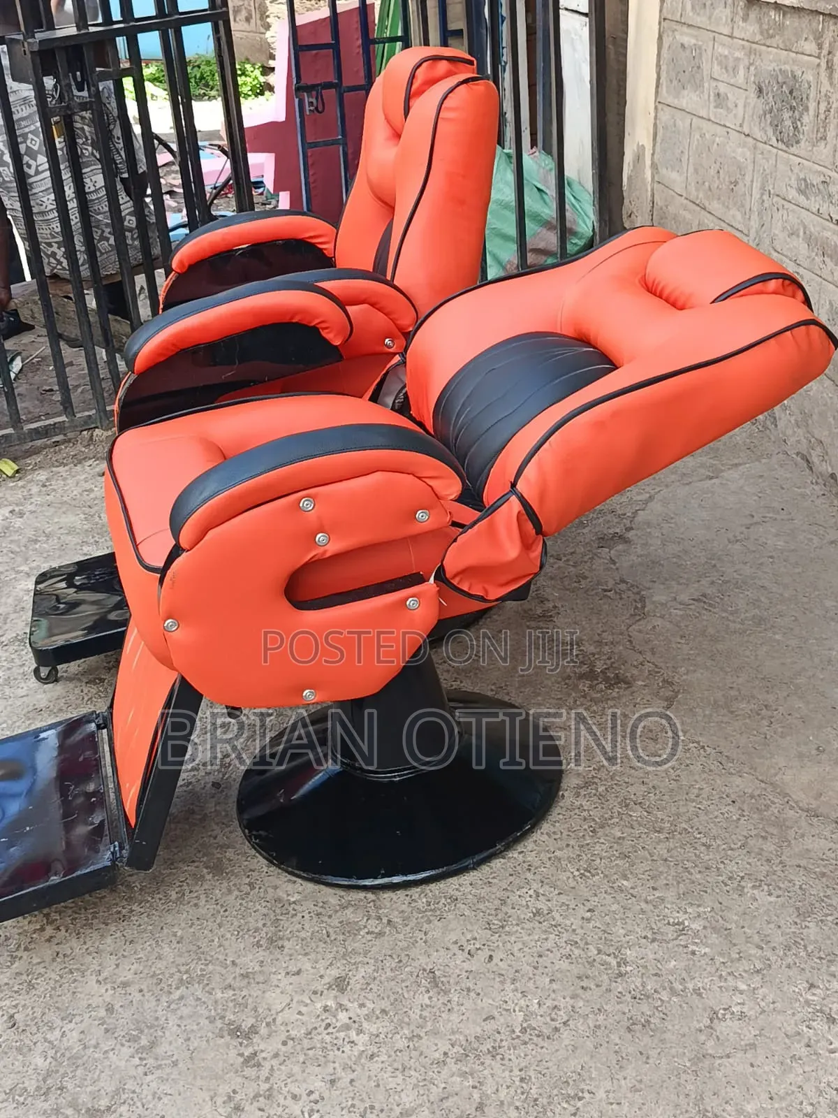Black Barber Seats Chairs