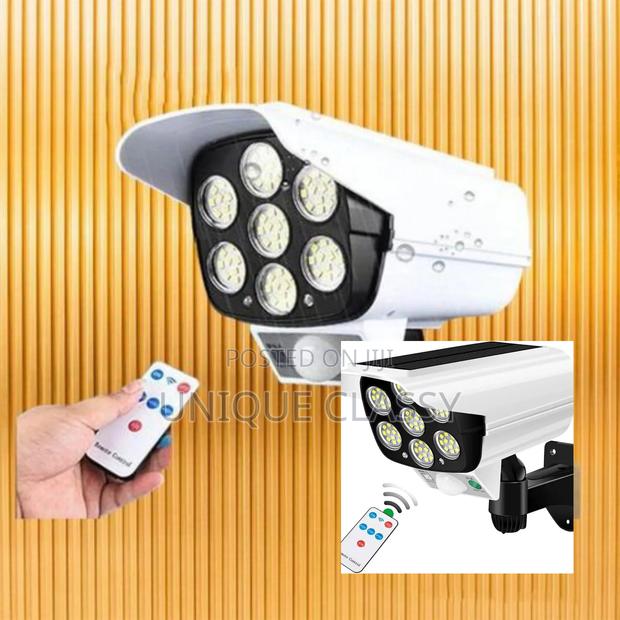 Solar Monitoring Light With Motion Sensor - main view