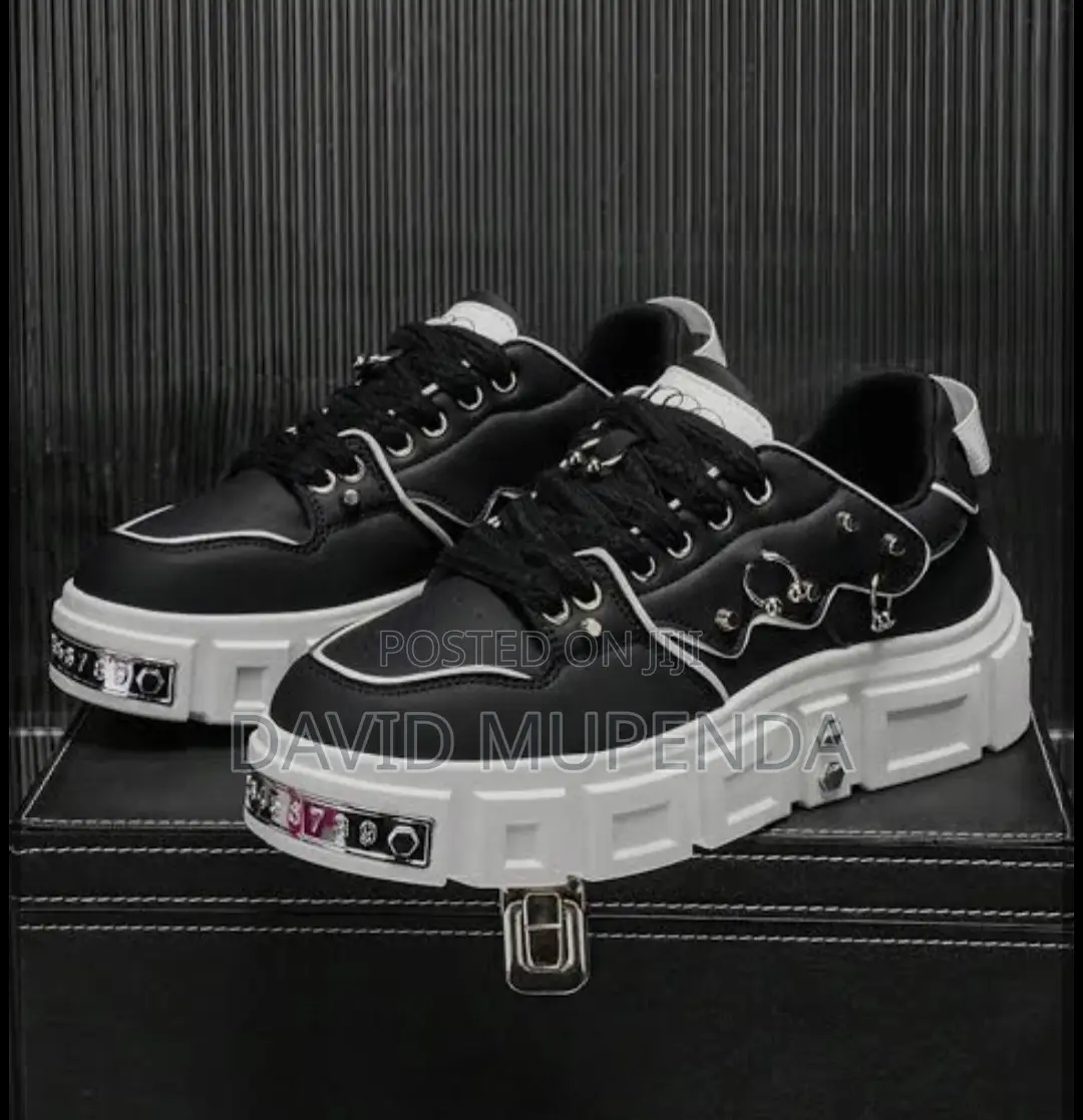 Y2k Punk-Style Chunky Platform Sneakers.Imported From the Usa