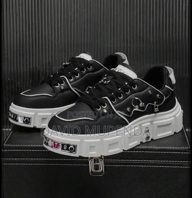 Y2k Punk-Style Chunky Platform Sneakers.Imported From the Usa