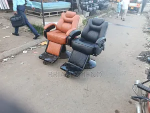 Black/Brown Barber Chairs