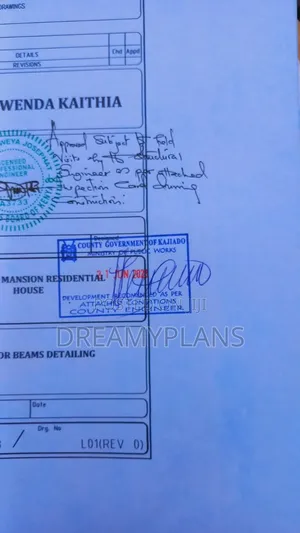 Licence Stamp Approval Services (Kenya Construction Sector)