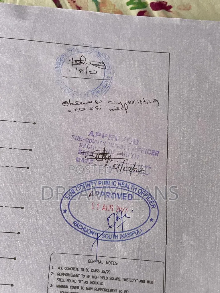 Licence Stamp Approval Services (Kenya Construction Sector)