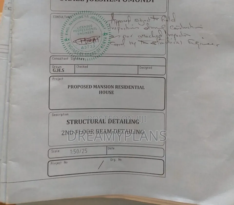 Licence Stamp Approval Services (Kenya Construction Sector)