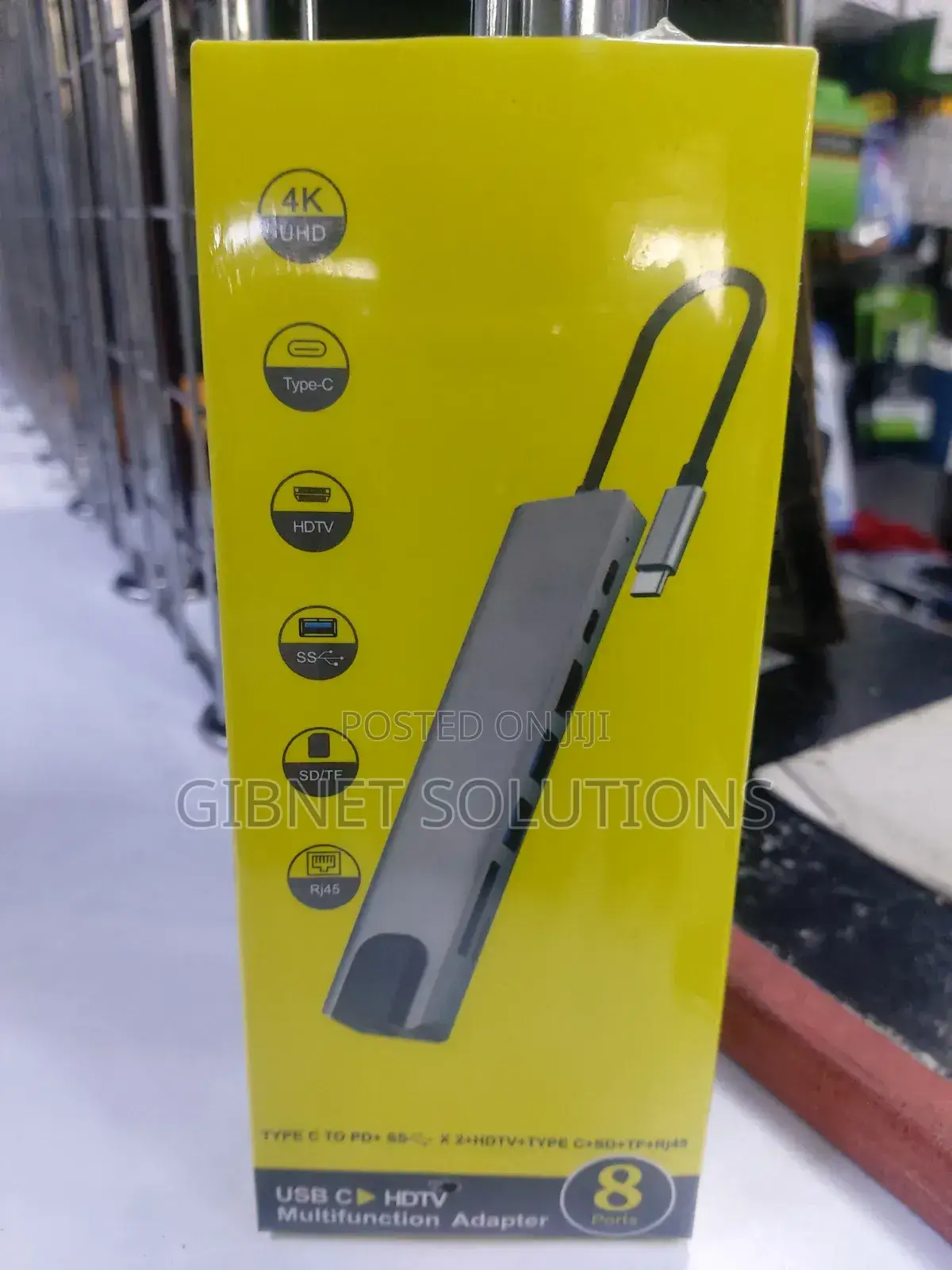 Type C to HDTV 10 in 1 Adapter