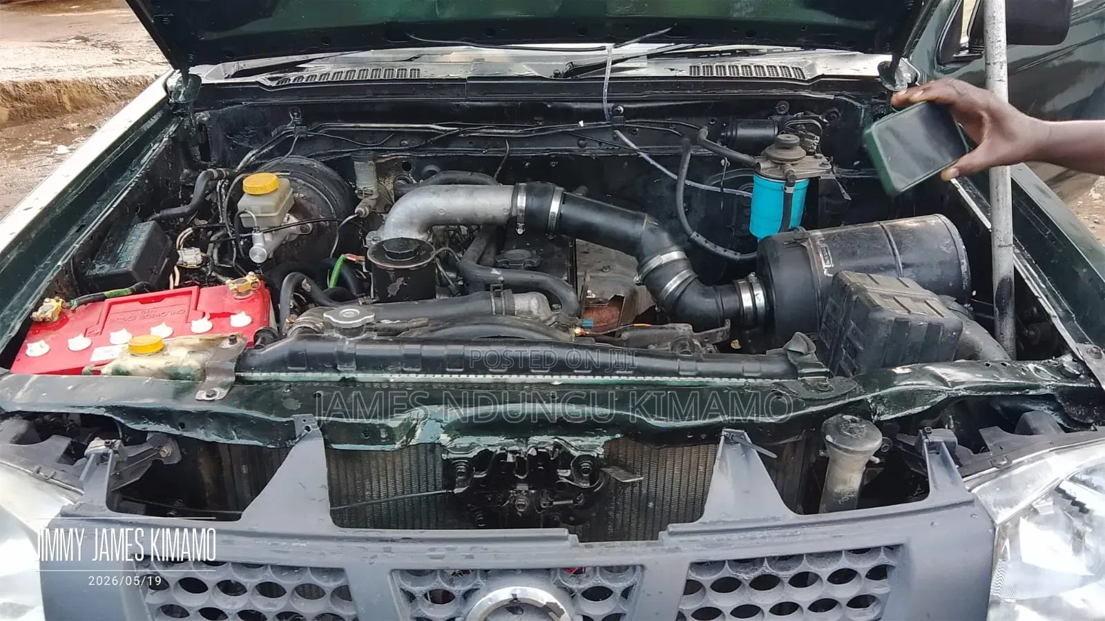 Nissan NP300 2008 Green