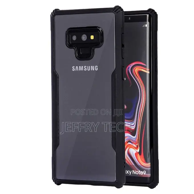 Airedge Hybrid Tpu Bumper Case for Samsung Galaxy Note 9 - Transparent