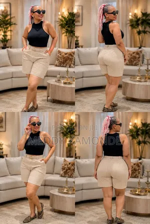 Designer Stripe Short