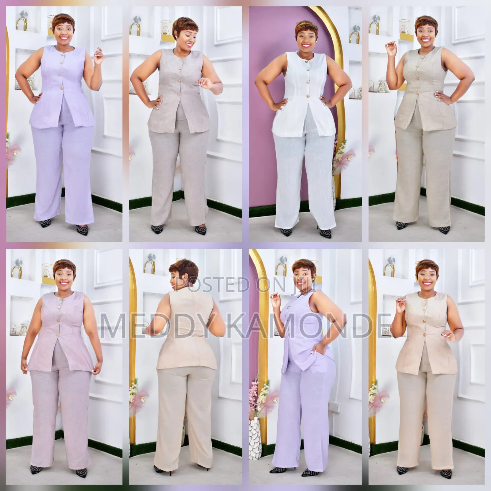 Pure Cotton Trouser Set