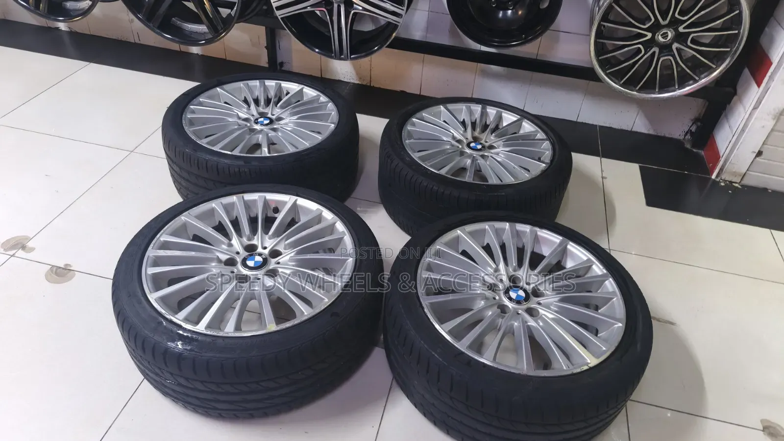 BMW F-Series Size 19 With Tyres